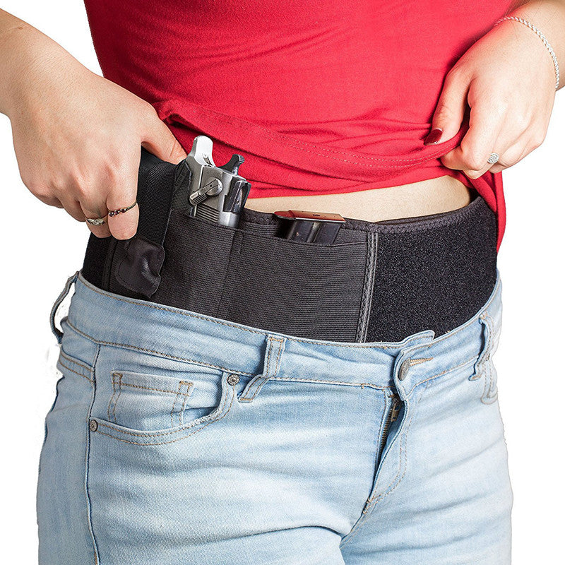 Tactical Belly Holster Right Left Hand Concealed Carry Waist