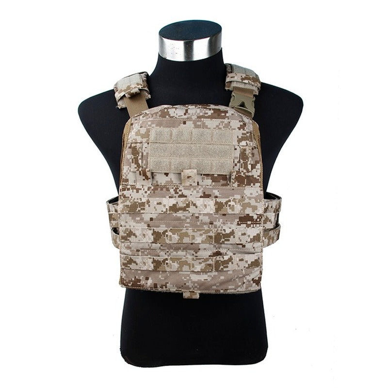 TMC Adaptive Vest 19 Ver Zipper Panel AOR1 Tactical Vest Military