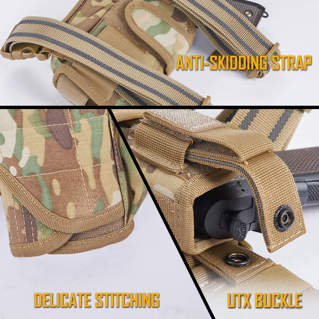  FMA Tactical Belt Drop Modular Holster Adapter Platform Leg  Thigh Strap Hunting Airsoft Hanging Plate : Sports & Outdoors
