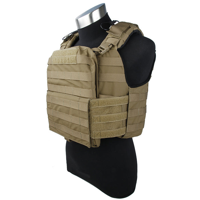 TMC Tactical Vest CAC Plate Carrier 500D Cordura Outdoor Non