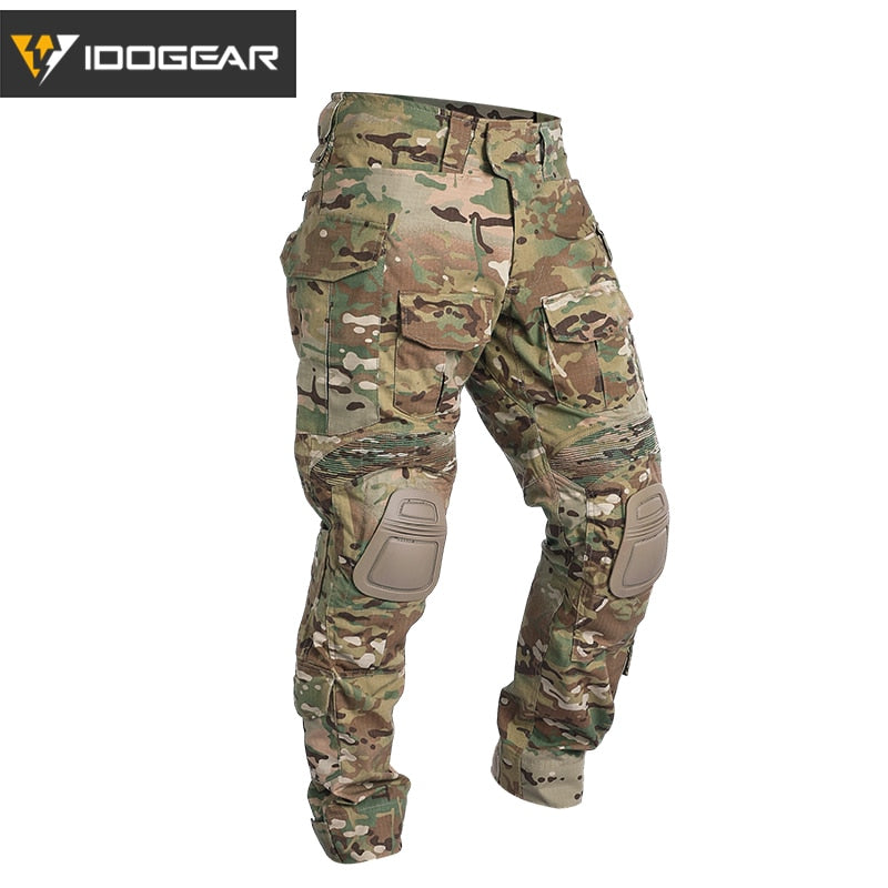Tactical Gen3 Combat Pants & Knee Pads Airsoft Tactical