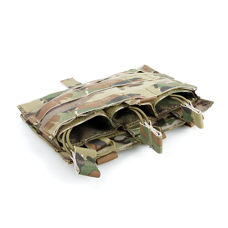 Pannello Frontale Tattico Molle Tri Pouch – Staccabile Per Gilet JPC2.0 E AVS, Compatibile Airsoft E Softair - 2