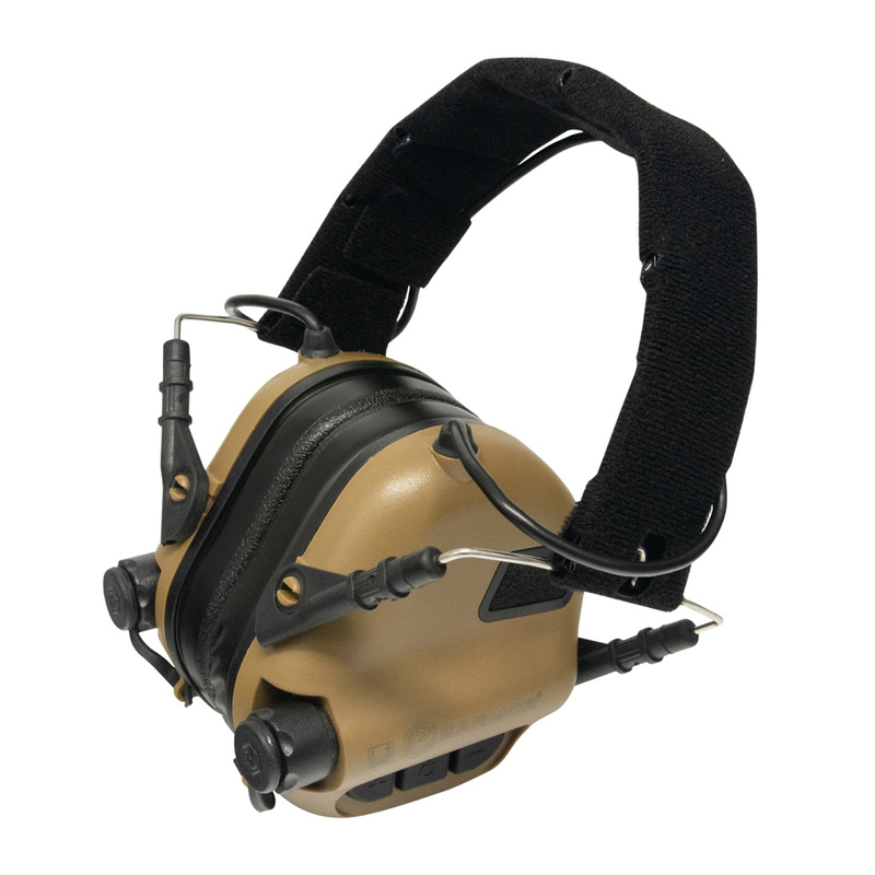 EARMOR M31 MOD3 Tactical Headset Hearing Protector - Coyote Brown