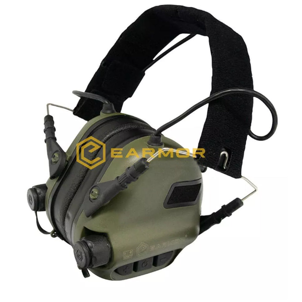 個人装備 EARMOR opsmen m31 mod4 FG EARMOR Best M31 Headset Tactical Shooting Aviation Headphone – FMA