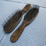 TMC Layer‑Magic Detangling Hair Comb, Wet Dry Dual‑Use, Scalp Itch Relief Massage Comb, Hair Volumizer for High‑Crown Fluffy Hair JC2890-BK