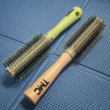 TMC Round Barrel Hair Roller Comb, For Women Long Hair, Home Blow‑dry Styling Tool for Inward Curls, Volumizing Straightening Brush