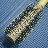 TMC Round Barrel Hair Roller Comb, For Women Long Hair, Home Blow‑dry Styling Tool for Inward Curls, Volumizing Straightening Brush