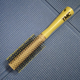 TMC Round Barrel Hair Roller Comb, For Women Long Hair, Home Blow‑dry Styling Tool for Inward Curls, Volumizing Straightening Brush
