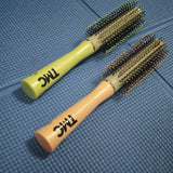 TMC Round Barrel Hair Roller Comb, For Women Long Hair, Home Blow‑dry Styling Tool for Inward Curls, Volumizing Straightening Brush