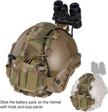 Tactical Helmet Battery Pouch Helmet Battery Pack Balance Weight Bag 500D Nylon