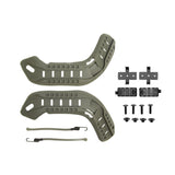 FMA ARC Rails - ACH Mich 2000 Curved Tactical Helmet Side Rails TB923