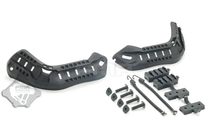 Arch Helmet Rails FMA ARC Rails - ACH Mich 2000 Curved Tactical Helmet Side Rails – FMA ...