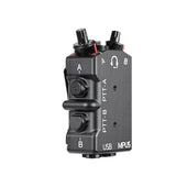 MPU5 Dual PTT Full Metal CNC Tactical Headset for Two-Way Radio Communication FCS-DYAL