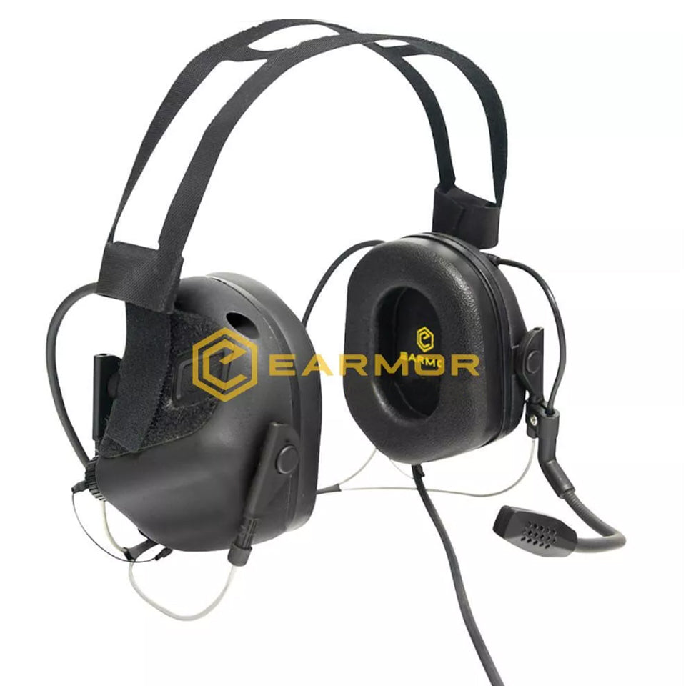 EARMOR Tactical Headset M32N Mark3 MilPro Communication Hearing