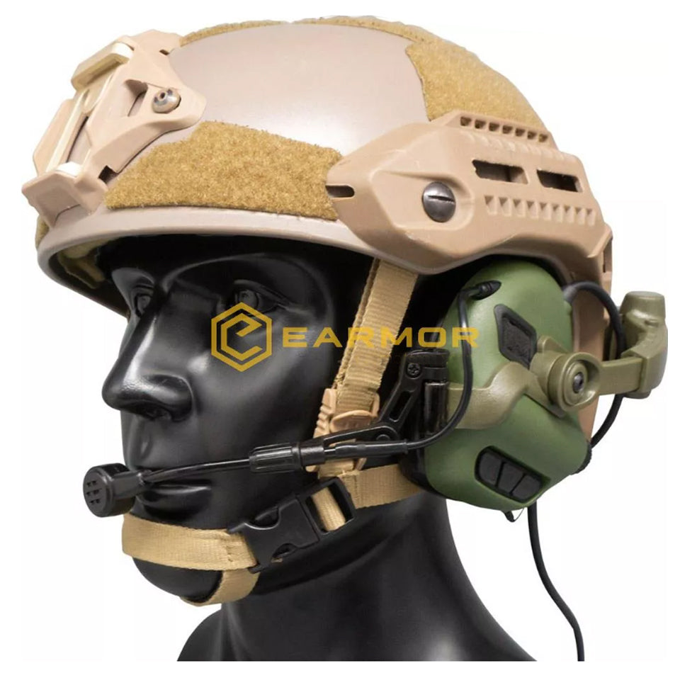 EARMOR RAC Tactical Headset M32X-Mark3 MilPro Communication