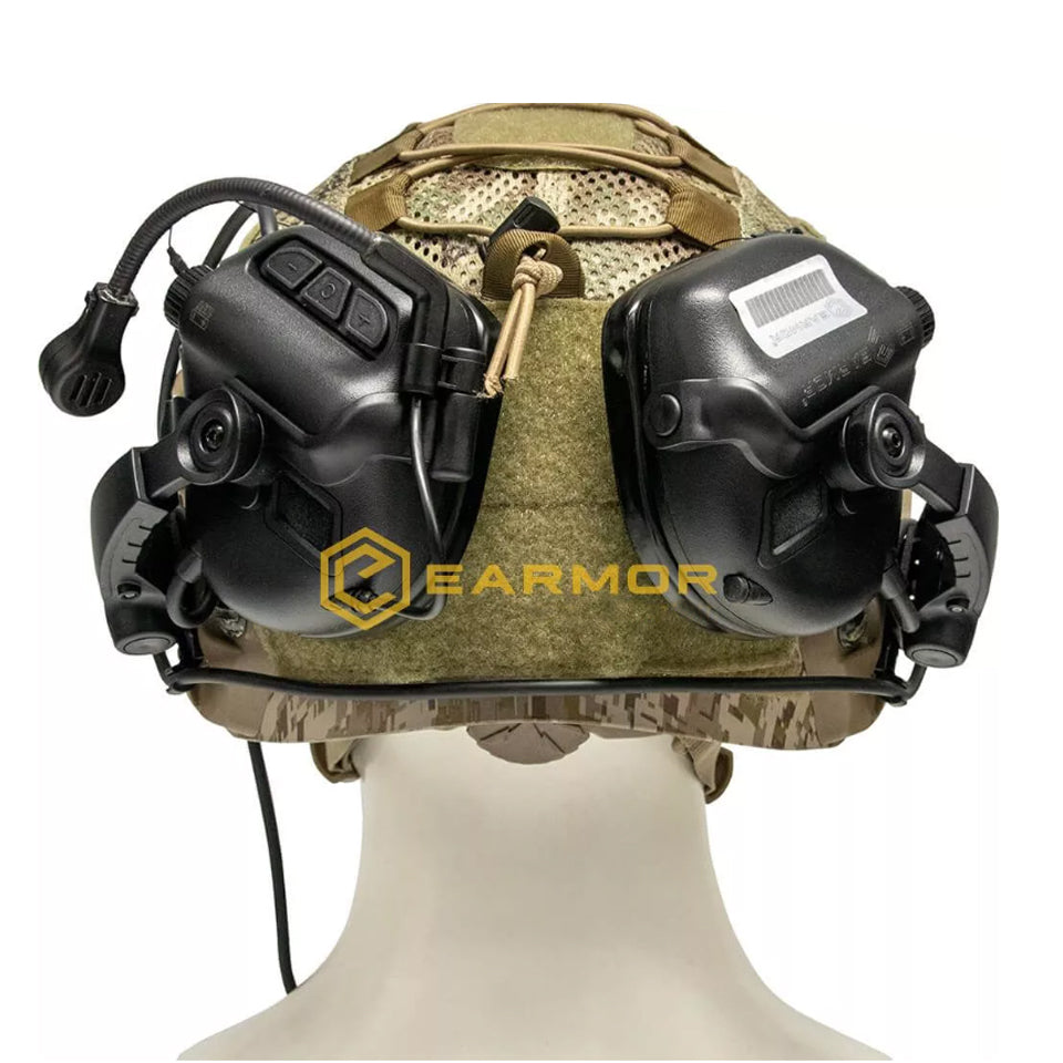 個人装備 M32-Mark3 MILPro EARMOR M32-Mark3 MilPro Black Communication Shooting Noise