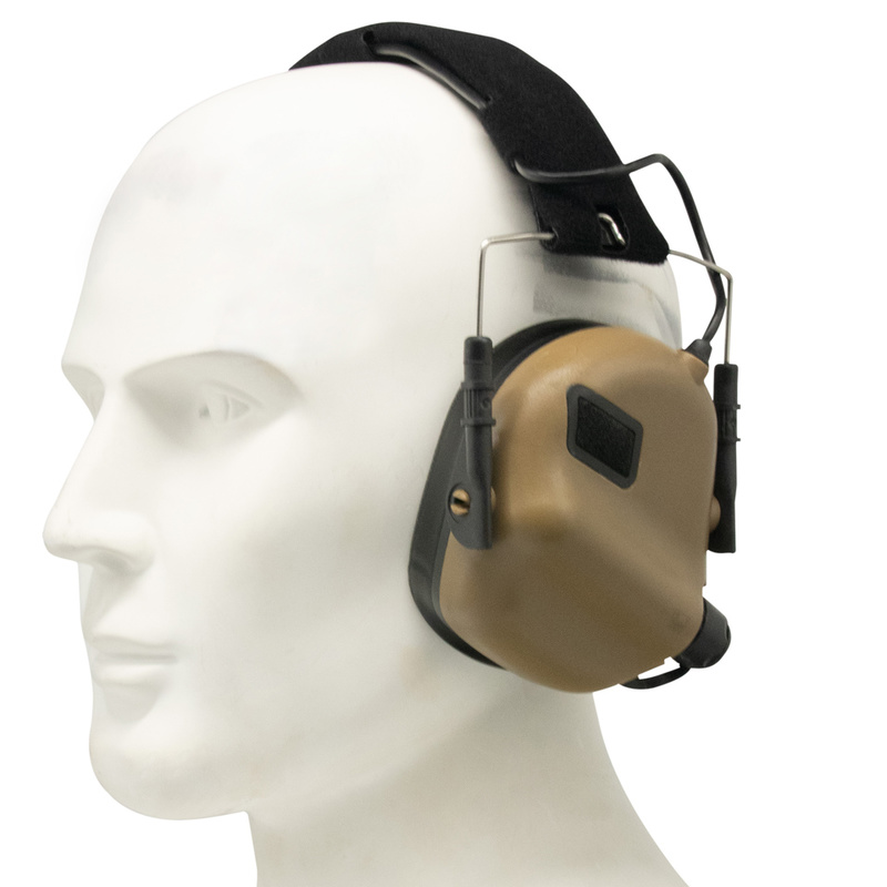 EARMOR M31 MOD3 Tactical Headset Hearing Protector - Coyote Brown