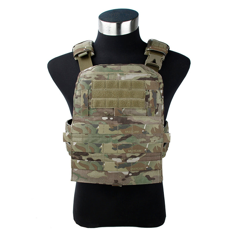 TMC Adaptive Vest 19 Ver Zipper Panel AOR1 Tactical Vest Military