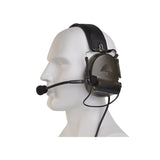 Tactical Headset Comtac II Peltor Headphones No Noise Reduction Function Communication