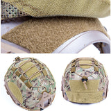 Tactical Multicam Helmet Cover Camouflage for All Fast PJ Ballistic Helmets
