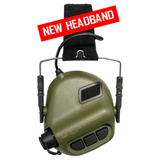 EARMOR Tactical Headset M31 MOD3 Hearing Protector - Foliage Green