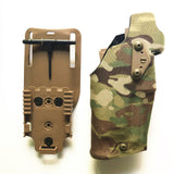 TMC Tactical Holster X300 Light-Compatible & QL Mount Holster Multicam for Glock17/18/19