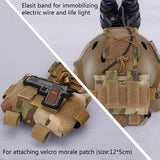 Tactical Helmet Battery Pouch Helmet Battery Pack Balance Weight Bag 500D Nylon