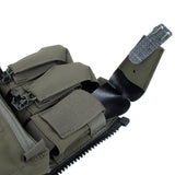 TMC New FPC Tactical Back Zipper Pouch Ranger Green for FPC Style Vest