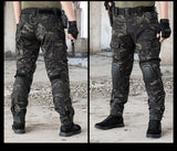 Tactical Gen2 Tactical Pants & Knee Pads BDU Airsoft Combat Trousers Multicam