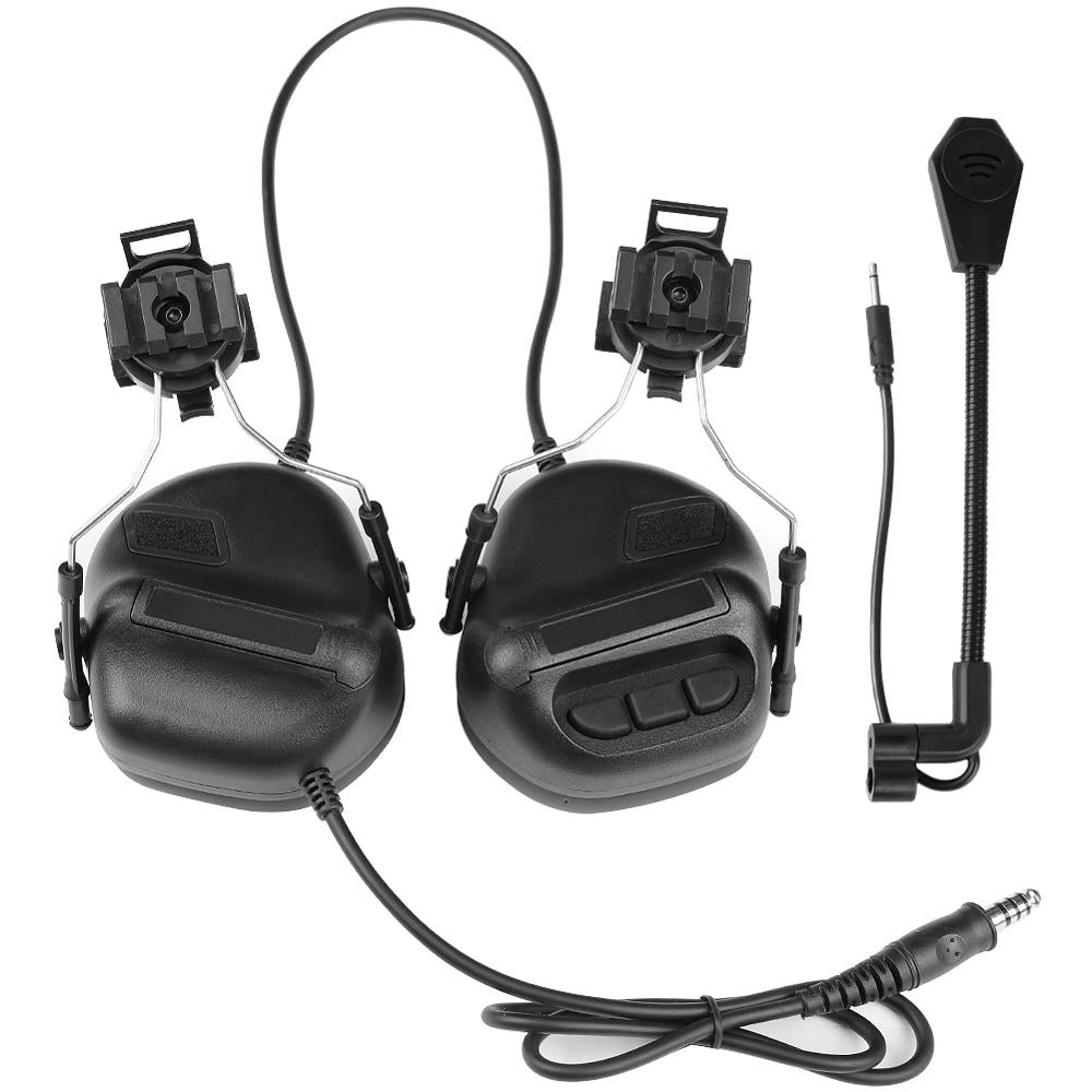 Tactical Headset with Fast Helmet Rail Adapter Peltor Comtac