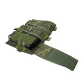 TMC Multicam Molle M4 TRIPLE MAG Pouch Bag for Tactical AVS Vest Front Panel