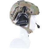 OPSMEN Earmor Tactical Headset M32H Noise Canceling Headphone with Helmet Rail Adapter Set