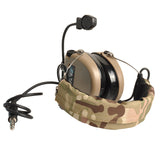 Tactical Headphone  Military Standard Headset Noise Canceling Aviation Walkie Talkie