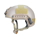 Tactical Ballistic FAST Helmet Military Ballistic Helmets Side Rail NVG black