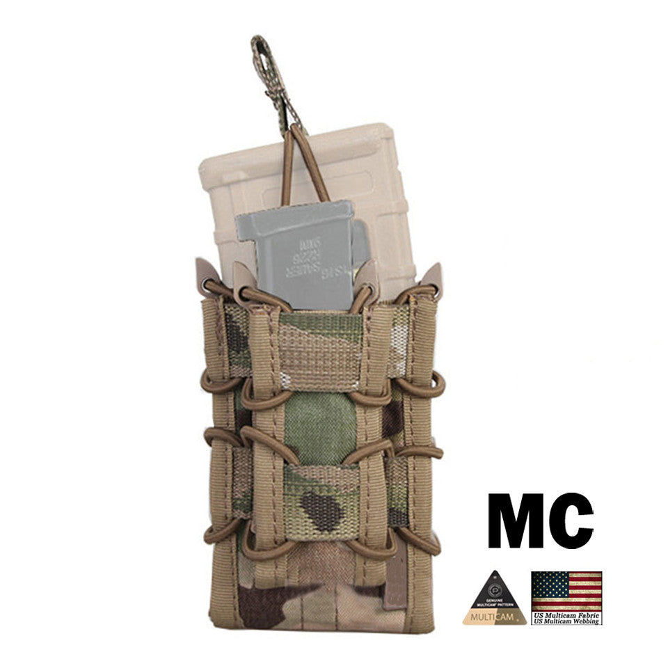 Custodia Doppio Caricatore 9mm Sinairsoft FAST - MOLLE, Leggera, Per Softair E Tattica 🔫