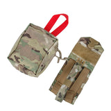 TMC ATD EMT Medical Pouch First Aid Molle Pouch Rip-Away IFAK Utility Military Airsoft Medical Bag