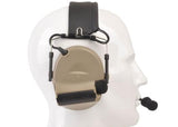 Tactical Headset Comtac II Peltor Headphones No Noise Reduction Function Communication