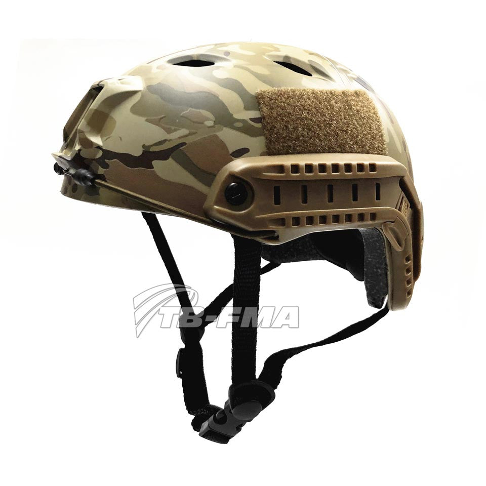 FMA Tactical Helmet Fast Helmet Base Jump Type Durable Helmet MultiCam – FMA Tactical Gear
