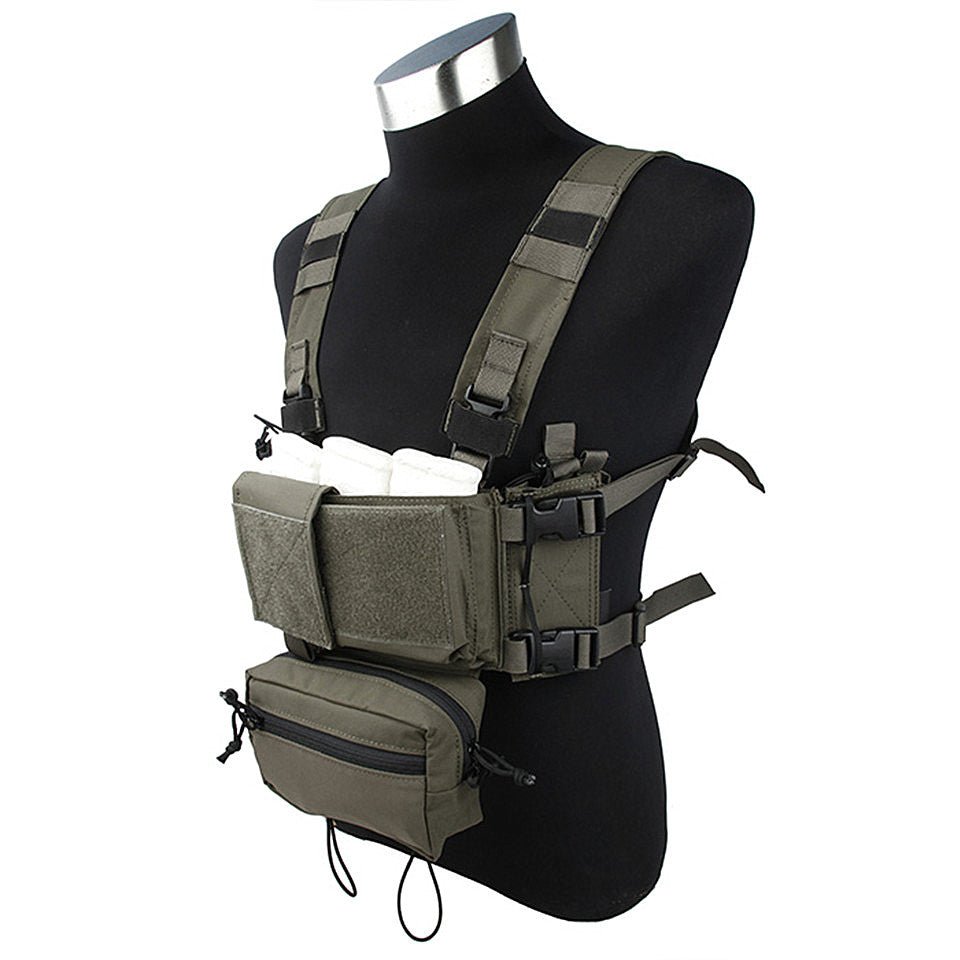 TMC Cordura SS Micro Low Profile Light Fight Combat Chest Rig