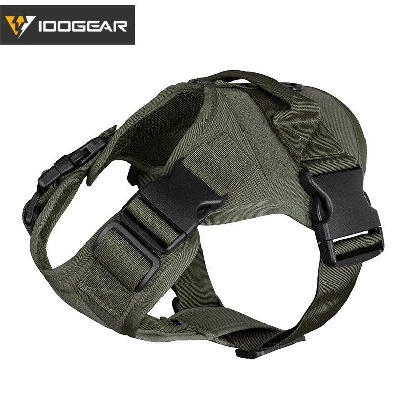 military dog gear Tactical Vest Dog Harness w/ Handle Working Dog Accessories – FMA Tactical Farbe:Schwarz Feinstruktur matt (RAL9005) Play Gears 5 Game size-chart-thunderwear-holiday-sweater