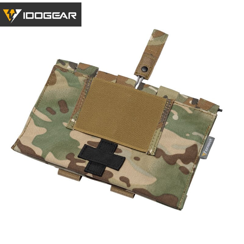 IDOGEAR Tactical First Aid Kit Pouch Medical Organizer Pouch – FMA
