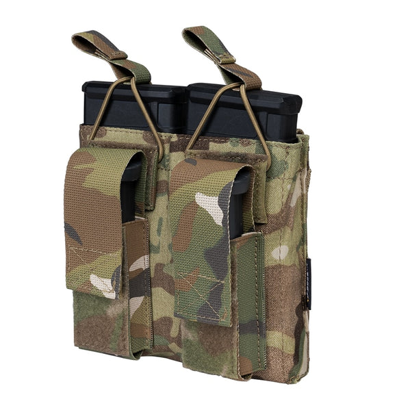 Tactical Magazine Pouch Mag Carrier Double Open Top 5.56 MOLLE Mag Pouch