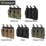 Tactical Magazine Pouch 5.56 Mag Carrier Triple Open Top Mag Pouch