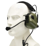 OPSMEN EARMOR M32 Tactical Headset Communication Shooting Hearing Protector - Foliage Green