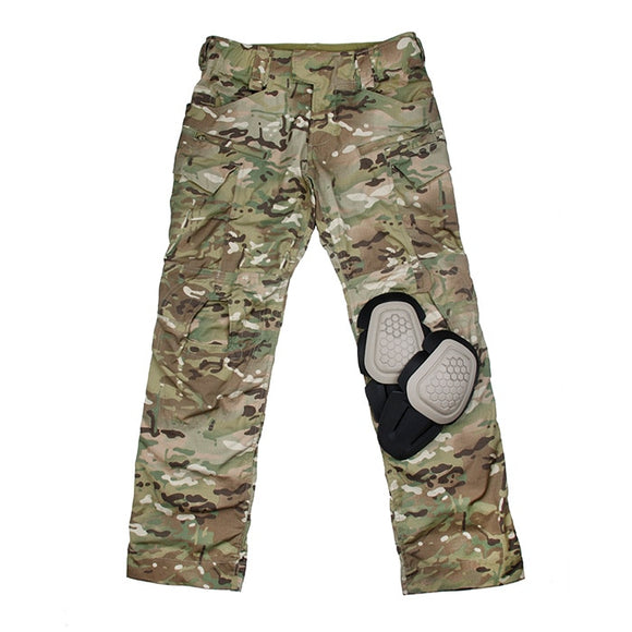 TMC Tactical Combat Pants Multicam 19Ver.G4 Military Pants W/ Knee Pads Set