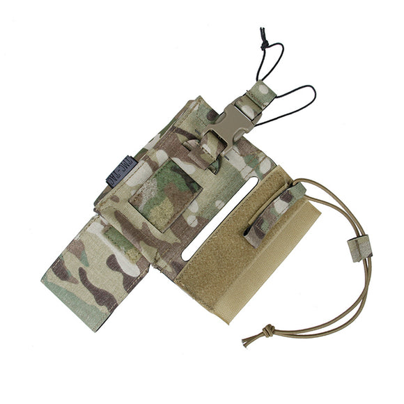 TMC Multicam Tactical Pouches 148/152 Radio Pouch Walkie Talkie Bag for Outdoor Airsoft SPC Tactical Vest