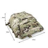TMC Multicam Tactical Vest Zipper Panel Bag CPC AVS JPC2.0 Pouch Shooting Military Vest Plate
