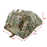 TMC Tactical bags Zipper Pouch Back Panel Carrier Multicam