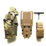 TMC Tactical Holster X300 Light-Compatible & QL Mount Holster Multicam for Glock17/18/19
