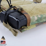 TMC Tactical Triple 556 Magazine Pouch MOLLE Mag Holder Panel PT style MultiCam Airsoft
